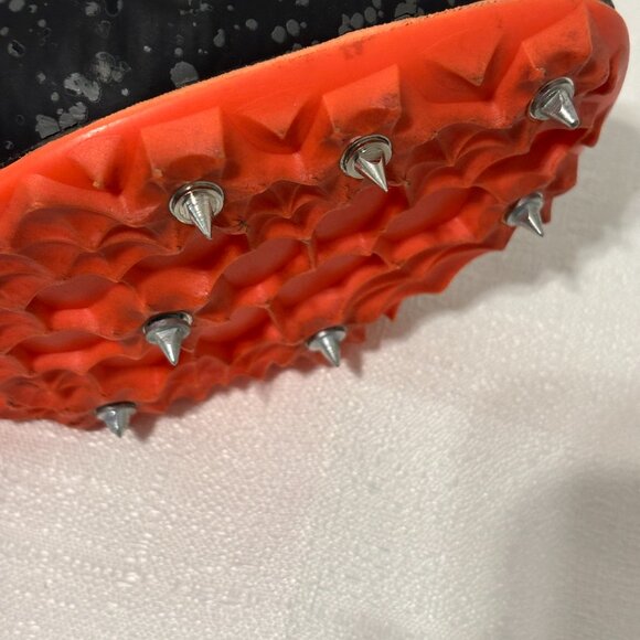 Nike Zoom Rival S 907565-008 Black Gray Paint Splatter Women's 8.5 Racing Cleats - Picture 11 of 16